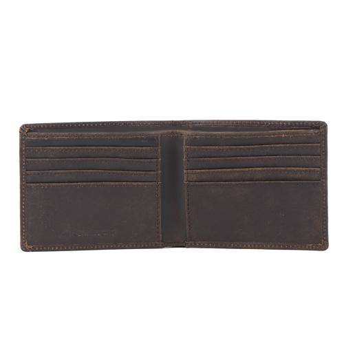 lash mark slim wallet - brown