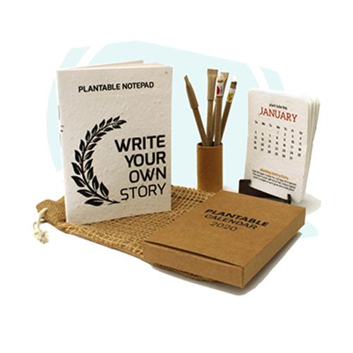 plantable calendar stationery kit