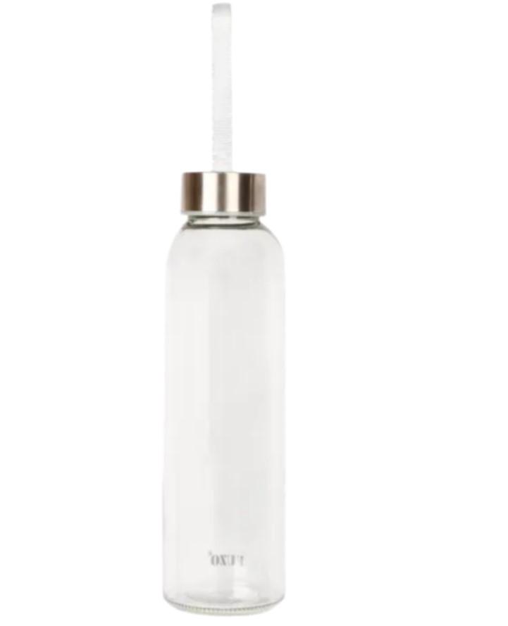 Wave Glass Bottle With Sleeve