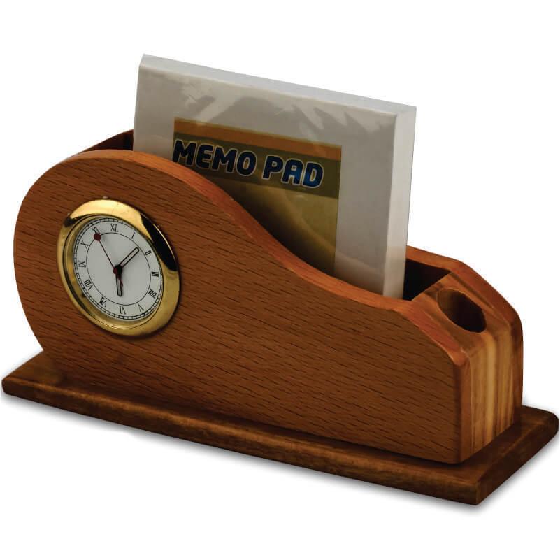 Memo Pad With Table Watch