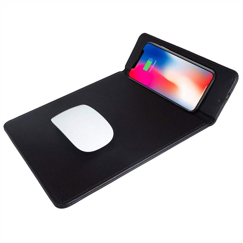 MOUSE PAD WITH WIRELESS CHARGING & MOBILE HOLDER