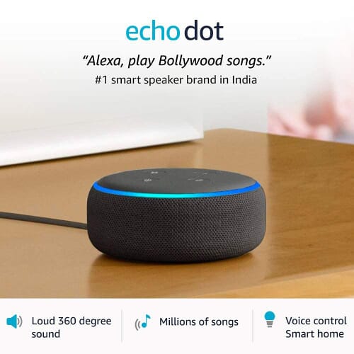 Echo Dot 3rd Gen - Smart Speaker Brand In India With Alexa