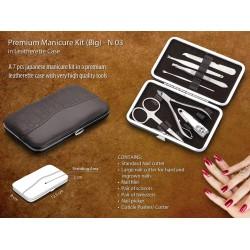 Premium Manicure Kit In Leatherette Case (7 Pc.)