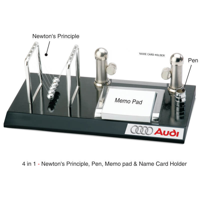 4 In 1 Pen Stand,Memo Pad & Card Holder