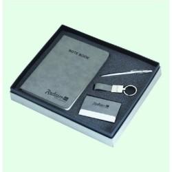 Radisson Pen+Card Holder+Keychain+Notebook Set