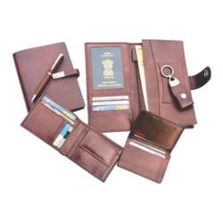 6 in 1 Leather Gift Set (Genuine Leather-7440)