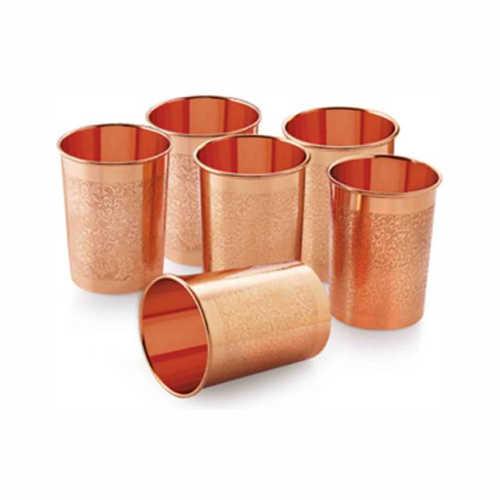 neer copper set (6 pcs glass)