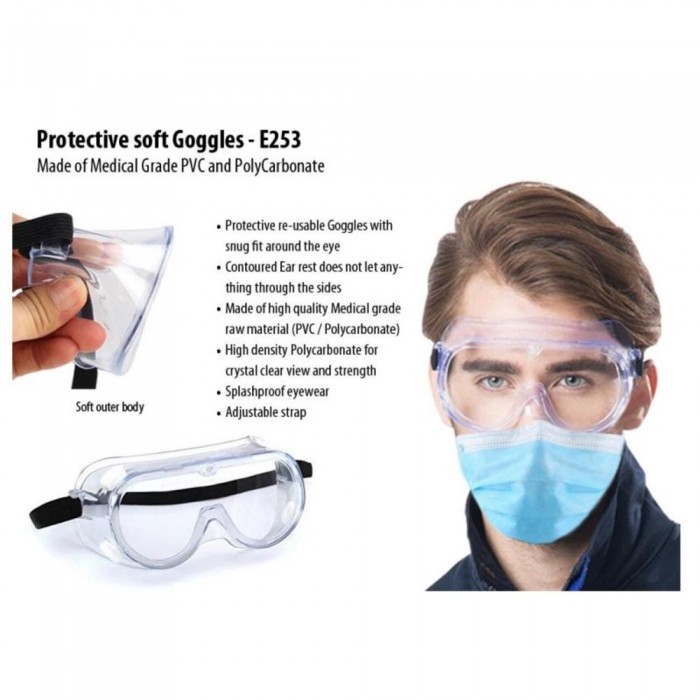 Protective soft goggles-E253