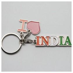 Click Image for Gallery I Love India Key Chain