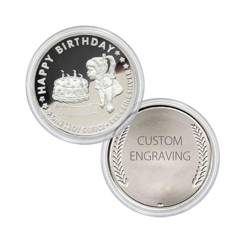 CUSTOMIZED SILVER COINS